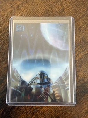 2025 Topps Star Wars Galaxy Wizard /175 Blue Wave Refractor