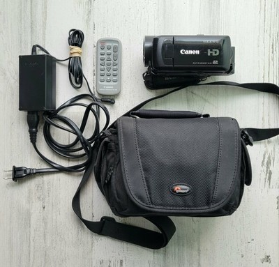 Canon VIXIA HF10 HD Camcorder 12x Optical Zoom AVCHD Built-in 16GB W/ Charger