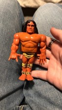 WWF Hasbro Superfly Jimmy Snuka Wrestling Figure Vintage WWE Series 2 1991 VGC