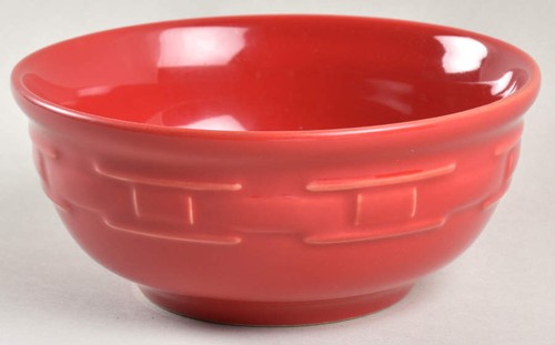 Longaberger Woven Traditions Tomato All Purpose Bowl 6461535 - 第 1/1 張圖片