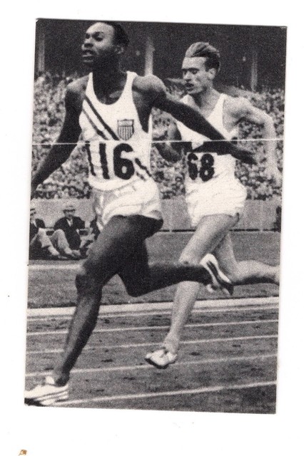 RARE Sanitarium 1956 Melbourne Olympics 400m race Charles Jenkins USA