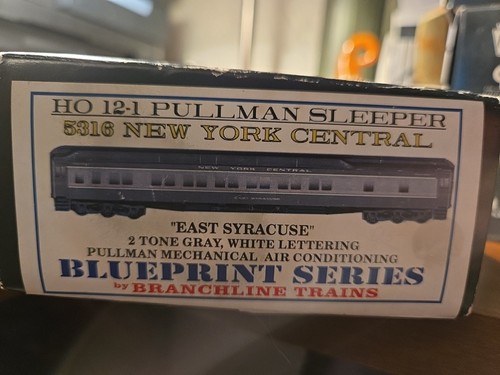 Kit de coche de pasajeros Blueprint #5316 New York Central "East Syracuse" 12-1 dormitorio | Zustand: New