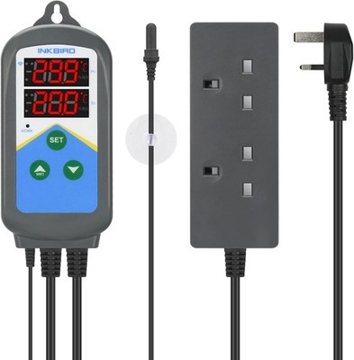 Aquarium Heizung Thermostat Temp Controller Doppelstecker Timer Inkbird ITC-306T WLAN
