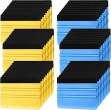 50 Pcs Plastic Vinyl Squeegee 4 Inch Felt Edge for Car Window Windshield Glass