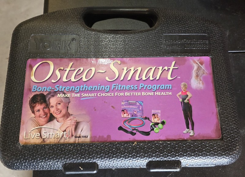 Live Smart Osteo-Smart Bone Strengthening Fitness Program With Carrying Case