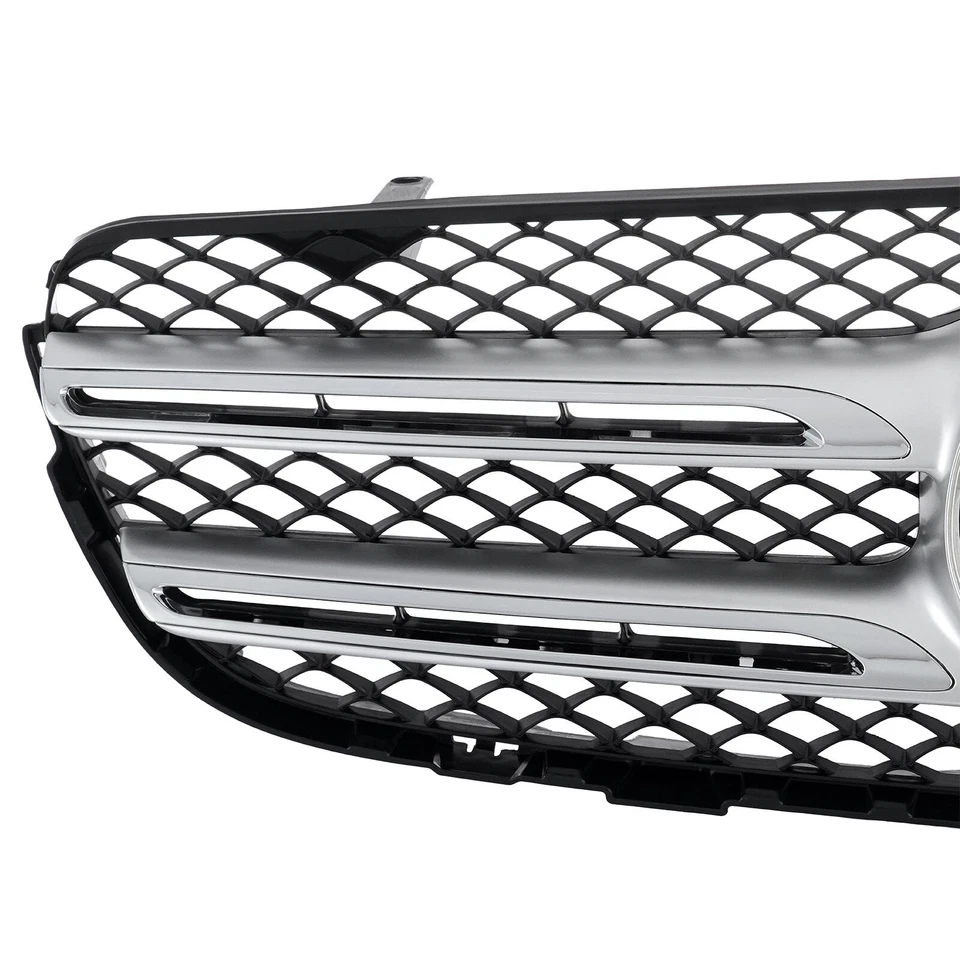 Front Grille For Mercedes Benz GLC-Class W/X253 GLC300 GLC350 2016-2019 Chrome Foto 4 de 4