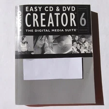 Easy CD & DVD Creator 6 User Guide Manual Roxio Digital Media Suite Book Only