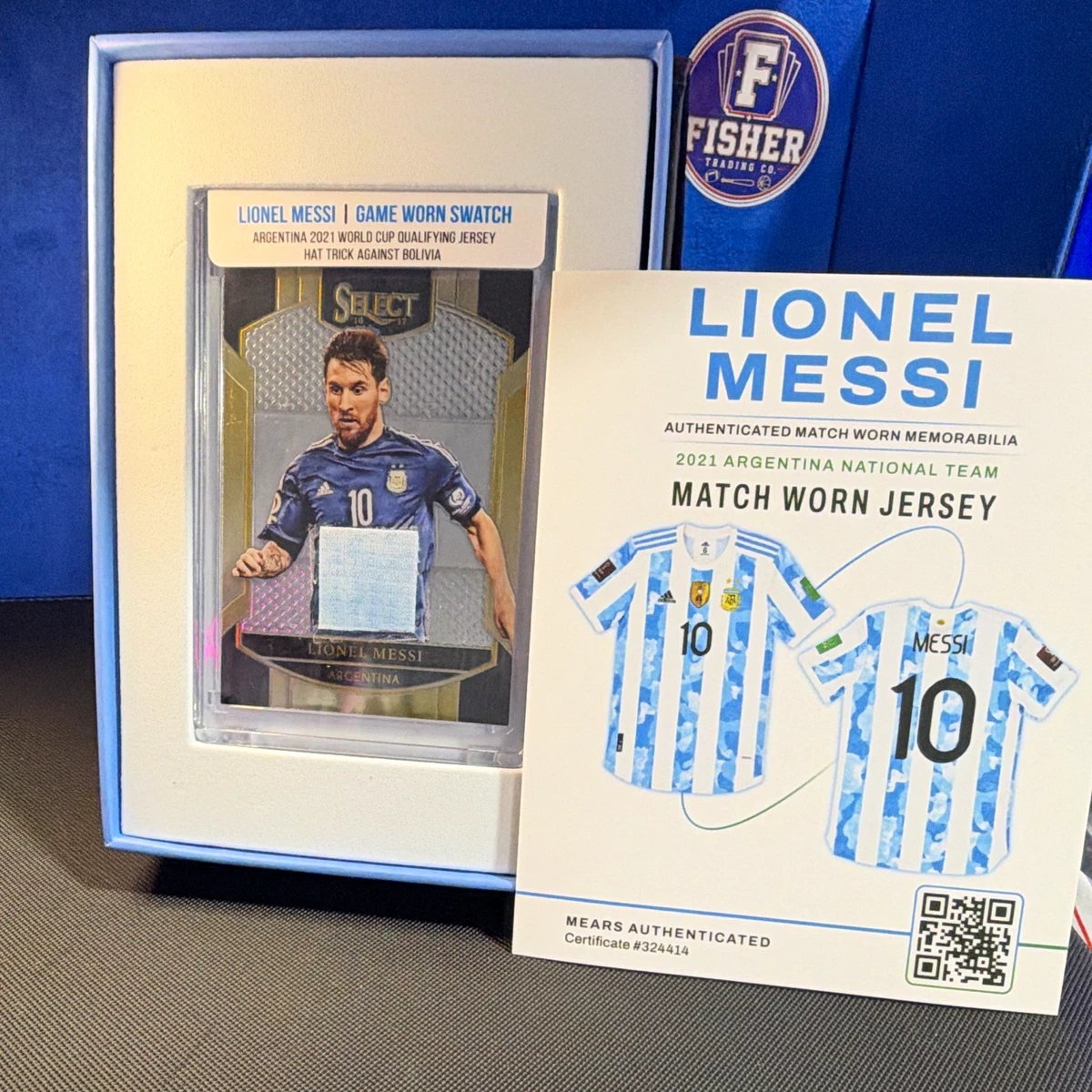 Match-Usedメモラ メッシ ジャージーカード Soccer Trading Cards Sports Memorabilia for sale | eBay