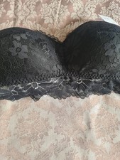 Primark strapless lace bra – Twin Pack - Black & White – Size XL – New with Tags