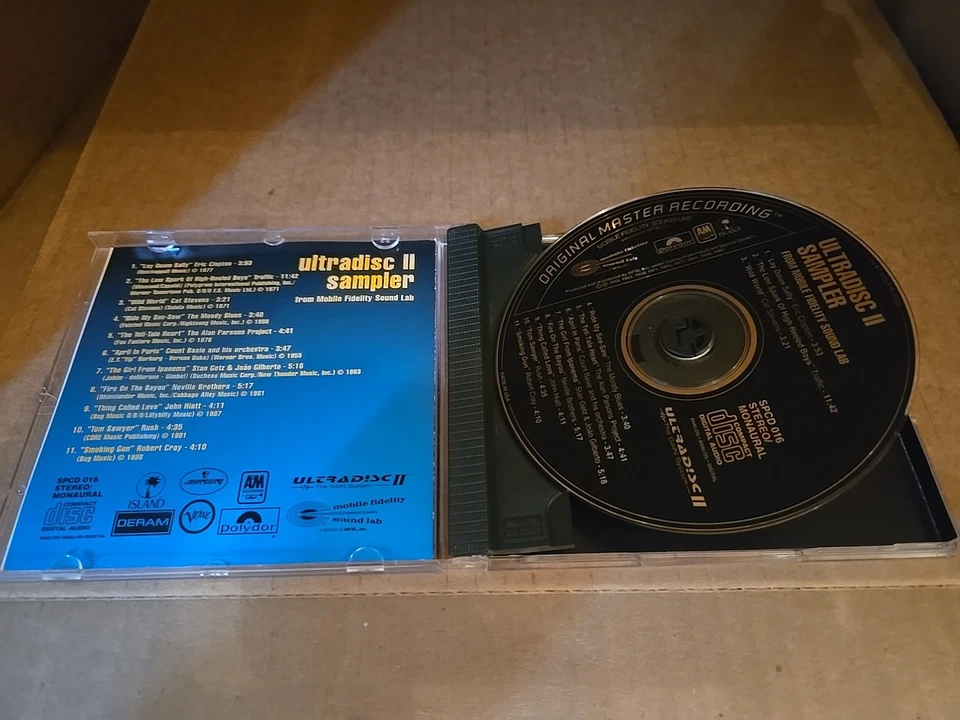 Ultradisc II Sampler MFSL Ultradisc 24k gold CD SPCD016 - Image 2 of 4