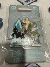 Prendedores Disney Atlantis: El Imperio Perdido 25 Aniversario LE 1700 (¡NUEVO!!)