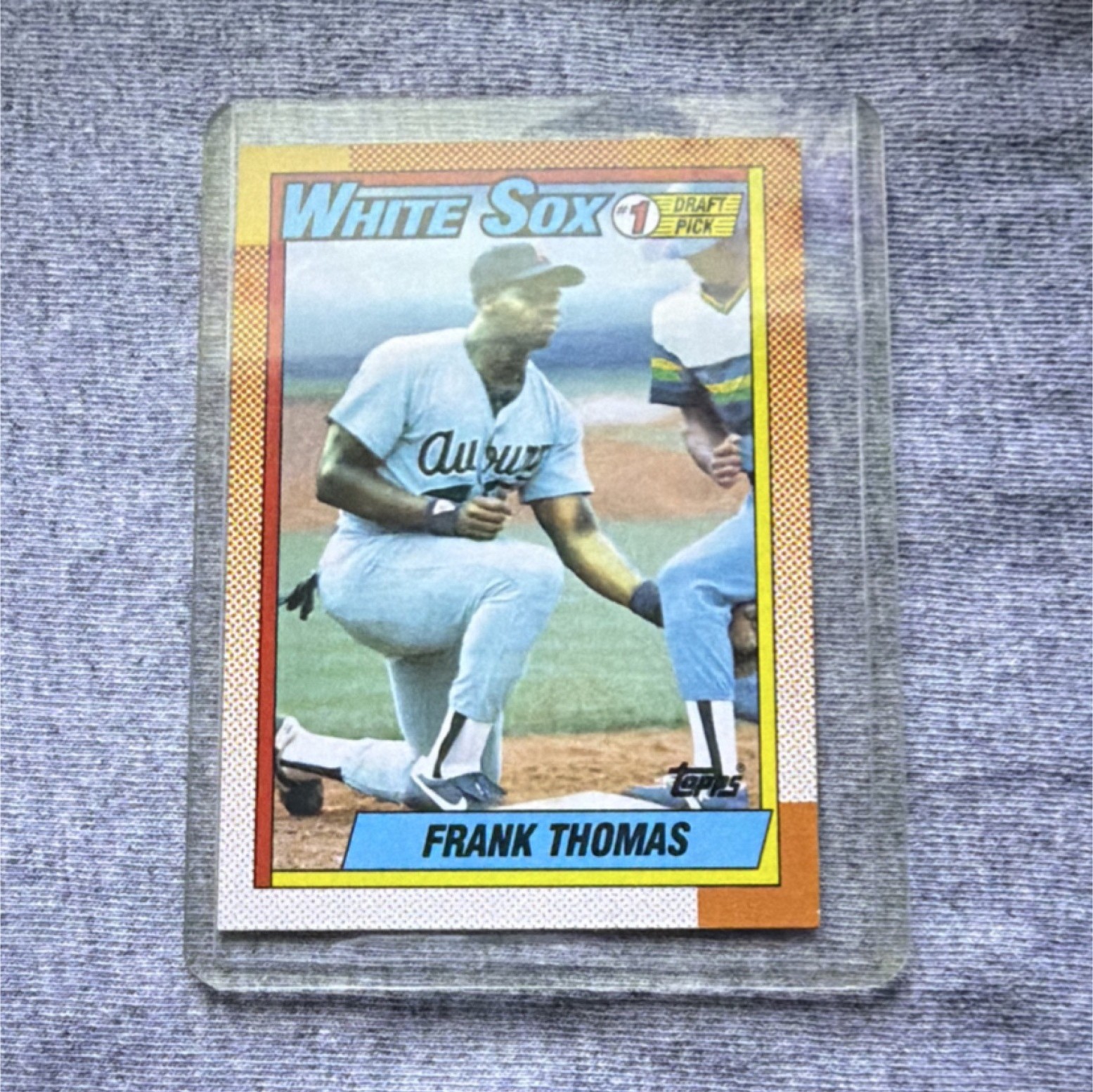 Topps 1990 Frank Thomas #414 White Sox Rookie Baseball Card MLB