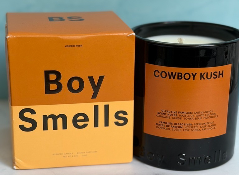 Boy Smells Cowboy Kush Scented Candle 241g Bougie Parfumée Niche NWB Free 🚚