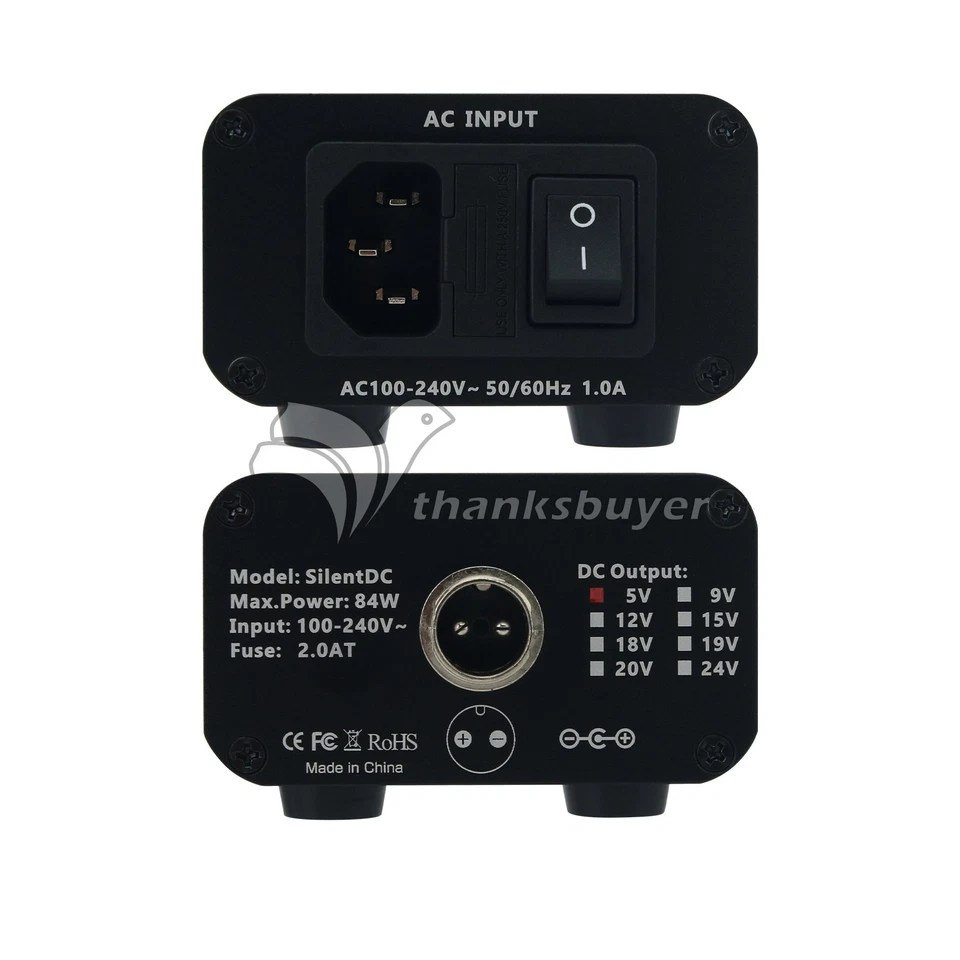 LHY AUDIO SilentDC 50W Active Noise-Canceling DC Regulated Power Supply - Image 3 of 4