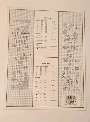 Lot 3 BOOKMARK Cross Stitch Bookmark Mania II And V Sam Hawkins 3568 - Picture 3 of 9