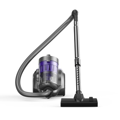 Canister Vacuum Cleaner, Multi-Cyclonic Filtration Bagless Vacuum Cleaner, 2 ...