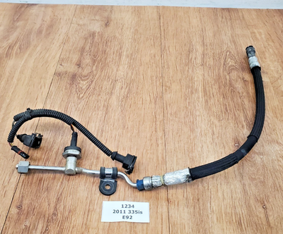 #ad #ad ✅ 15 20 OEM BMW F80 F82 F83 M3 M4 S55 Engine Fuel Gas Supply Pipe Line w Sensor $89.95