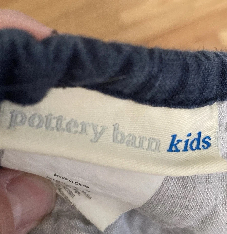 Pottery Barn Kids PBK Jungle Friends bebé edredón cuna manta León, perezoso 30x50 Foto 2 de 4