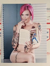 Anna Bell Peaks 8x10 Photo Print Sexy Tattoo Model Pornstar Onlyfans Picture