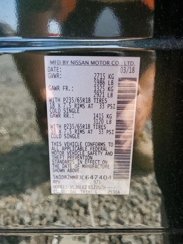 Temperature Control AC Rear Fits 13-20 PATHFINDER 3024155 - Picture 5 of 12