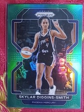 Skylar Diggins- Smith 2022 Prizm WNBA basketball GREEN PRIZM #104 Mercury