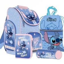 Lilo und Stitch Schulranzen Tornister Ranzen Rucksack Schulrucksack Set 4 tlg.