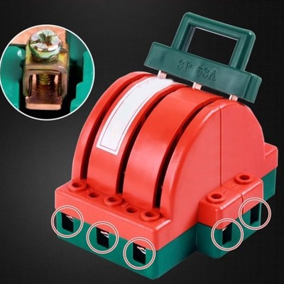 3P Double Pole Power Switch 380V 32A 63A 100A 160A for For home and Hotel Use