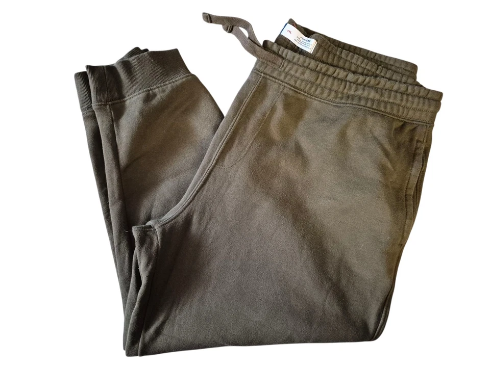 Pantalones de chándal Old azul marino verde oliva para hombre talla XXL Foto 4 de 4