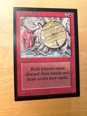MTG Wheel of Fortune Collectors Edition EXC-NM