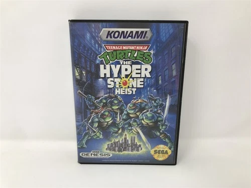 Teenage Mutant Ninja Turtles: The Hyperstone Heist - Sega Genesis - Complete CIB