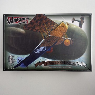 Wingnut Wings 1/32 #32030 - Fokker D.VII (OAW) OPEN BOX - ALL PARTS INCLUDED