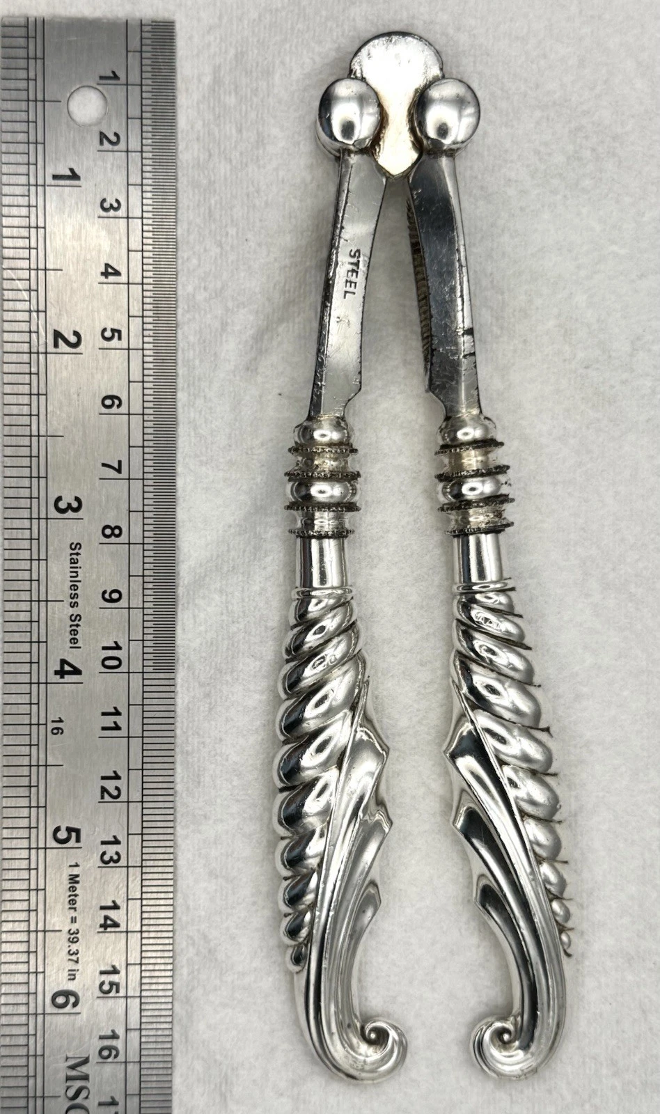 Circa 1900 - 1920 Nutcrackers - Selling as Silver-Plated But Could it be Silver?
Opens in a new wind