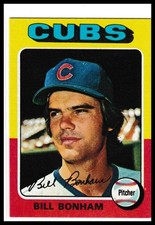1975 Topps #85 Bill Bonham Chicago Cubs