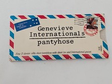 Vintage Genievieve Internationals Pantyhose 15 Denier Panama Australia