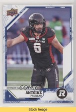 2019 Upper Deck CFL Blue Antoine Pruneau #65 READ 01ks