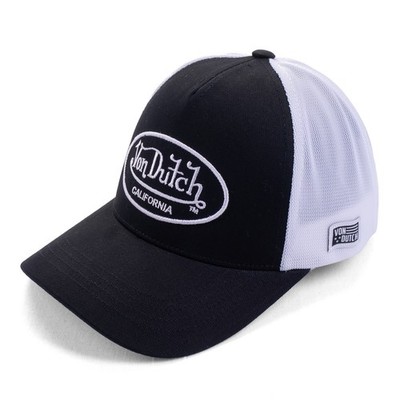 Von Dutch Casquette Baseball Snapback Cap Kappe black white 98354