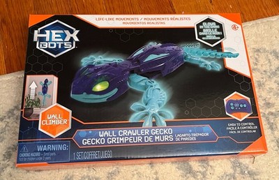 HEX BOTS Wall Crawler Gecko with Official Wall Climber Technology - Brand New