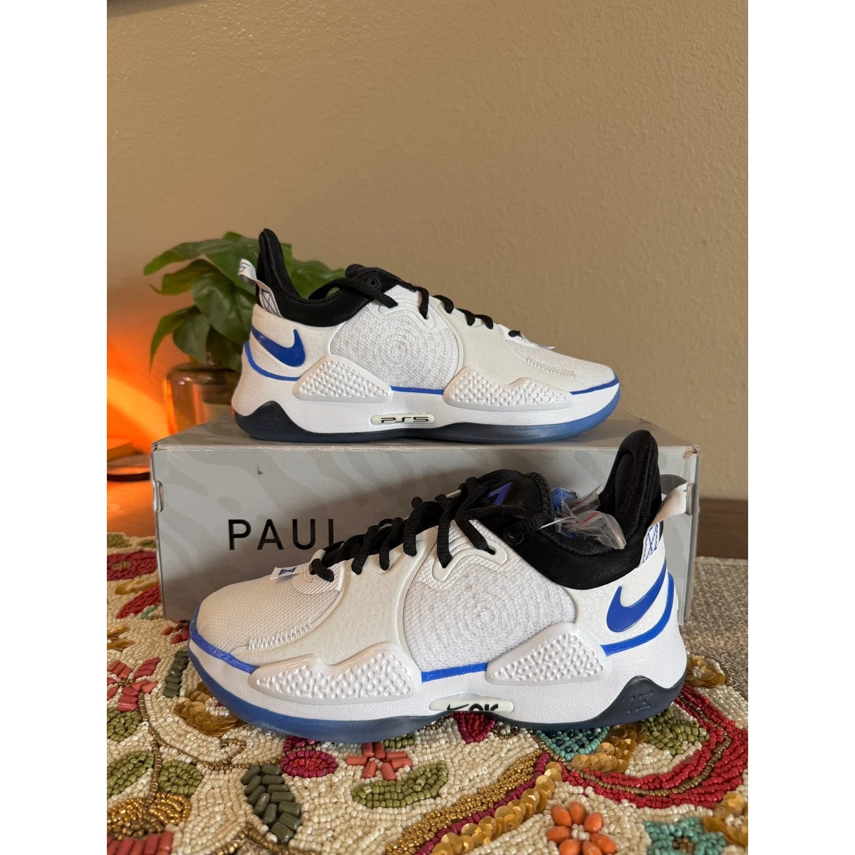 Nike PlayStation x PG 5 White - огромный выбор по лучшим ценам | eBay