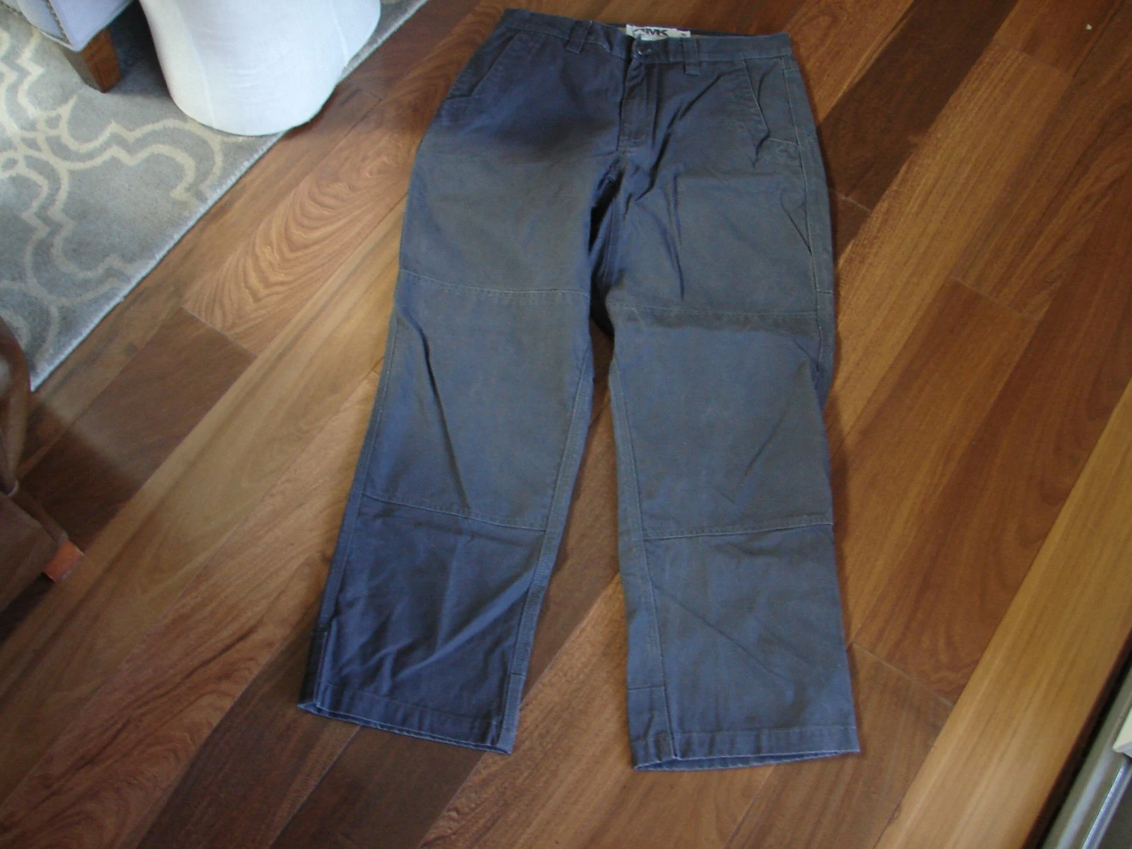 Mountain Khakis Classic Fit Pants Mens 34x30 Canvas Double Knee Cargo Workwear