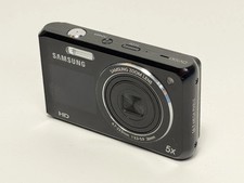 Samsung DualView DV100 16.1MP 5x Zoom Digital Camera Black SON