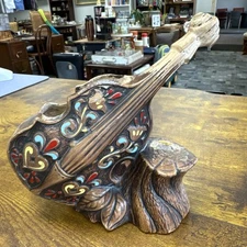 Treasure Craft 1962 Ceramic Guitar Planter