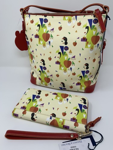 Dooney & Bourke Disney Snow White 85th Anniversary Crossbody Bag With Wallet Set - Picture 3 of 12