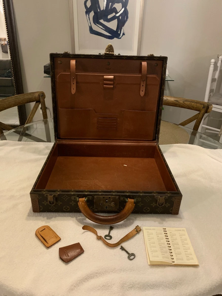 vuitton president briefcase vintage