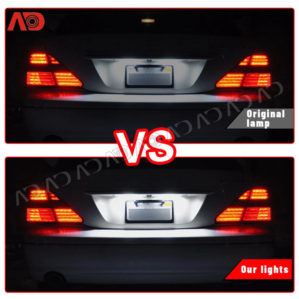 2X Luz de matrícula LED SMD para Chevy Corvette SS Bolt EV Impala Camaro Sonic Foto 3 de 4