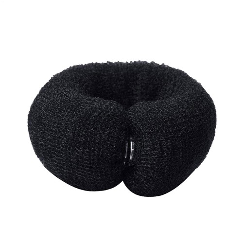 2pc Magic Blonde Donut Women Hair Ring Bun Former Shaper Hair Styler Maker Tools