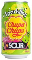 Chupa Chups Sour Green Apple Flavour (24 X 0,345 Liter Dosen)