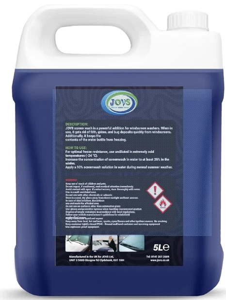 Screenwash 4 x 5L Concentrate Powerful De-Icer & Windscreen Cleaner -24°C Season - Image 4 of 4