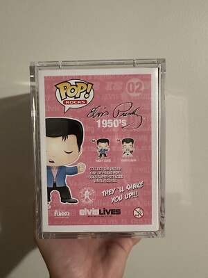 Funko Pop! Elvis Presley 1950's Figure #02 METALLIC GOLD CHASE w