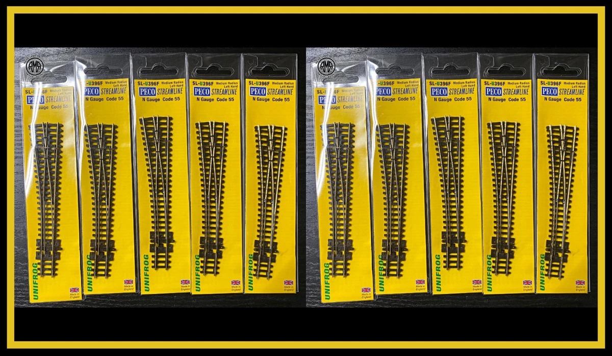 PECO Nゲージ 大半径ポイント SL-E386F SL-E387F PECO Nゲージ 大半径