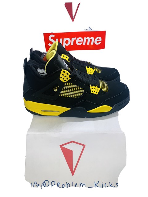 air jordan 4 retro thunder 2012 release
